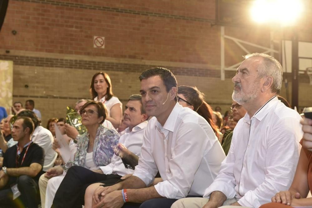 Mitin de Pedro Sánchez en Murcia