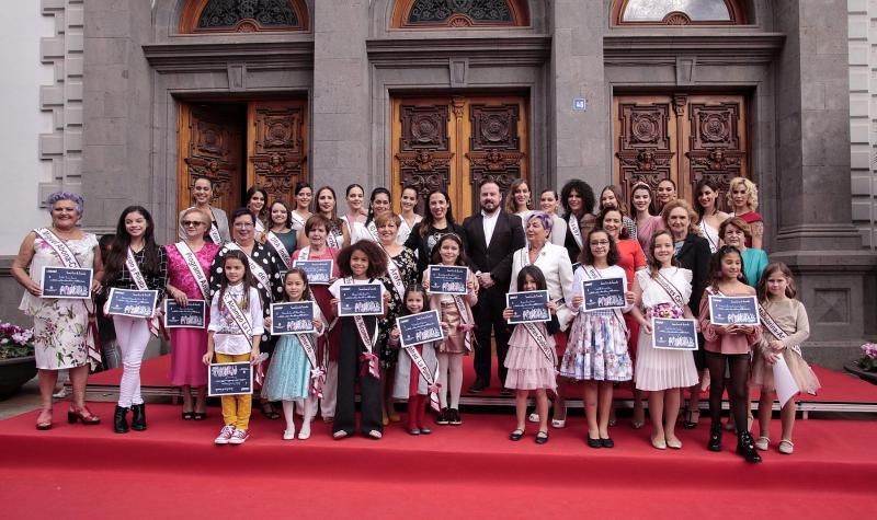 Recepción a las candidatas a Reinas del Carnaval