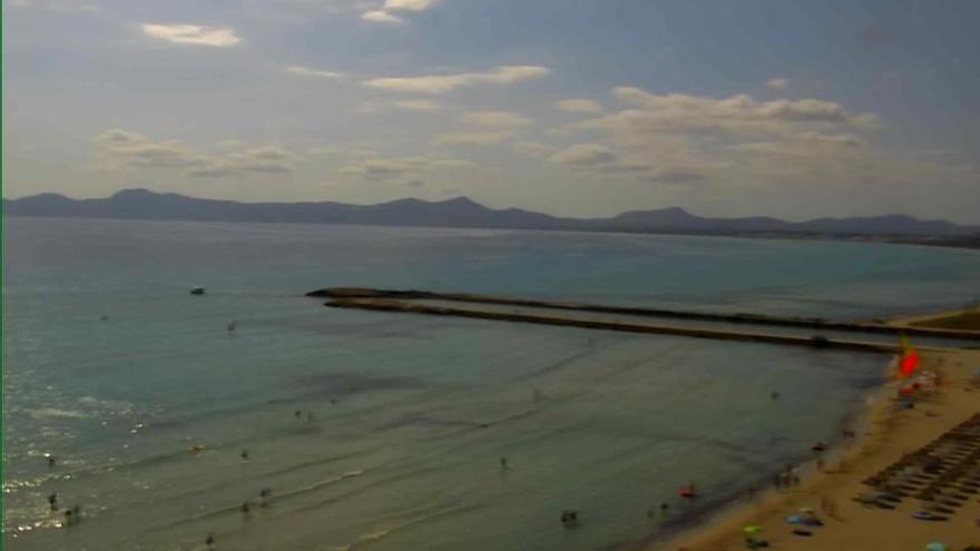 Das Wasser an der Playa de Muro ist kühler als das an der Playa de Palma.