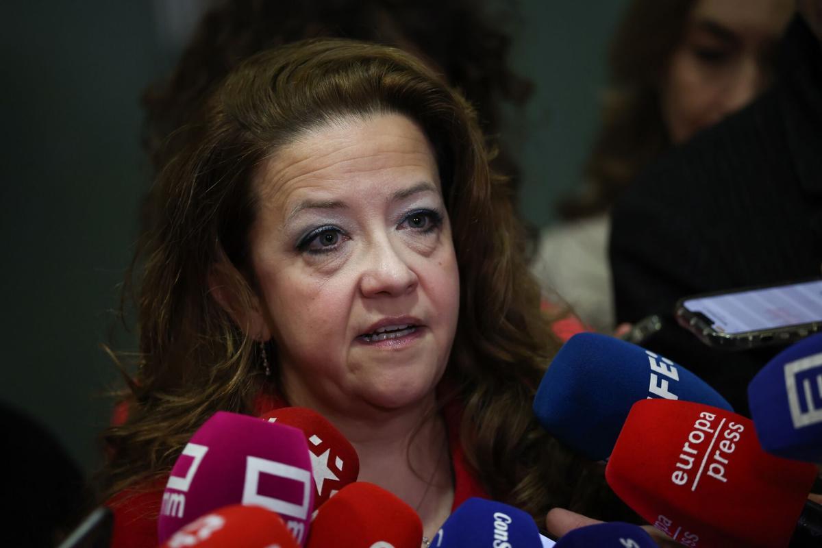 La consejera de sanidad de la Comunidad de Madrid, Fátima Matute.
