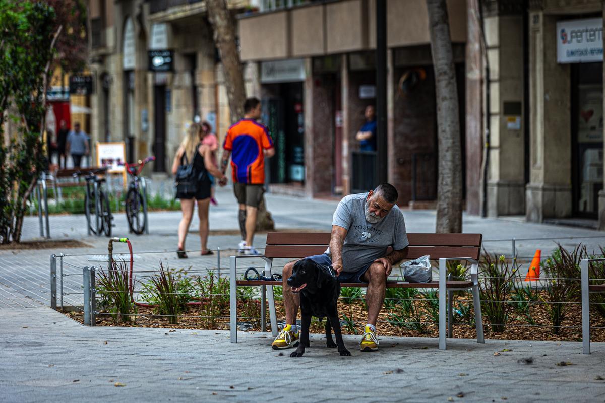 Escenas inesperadas de la Superilla del Eixample