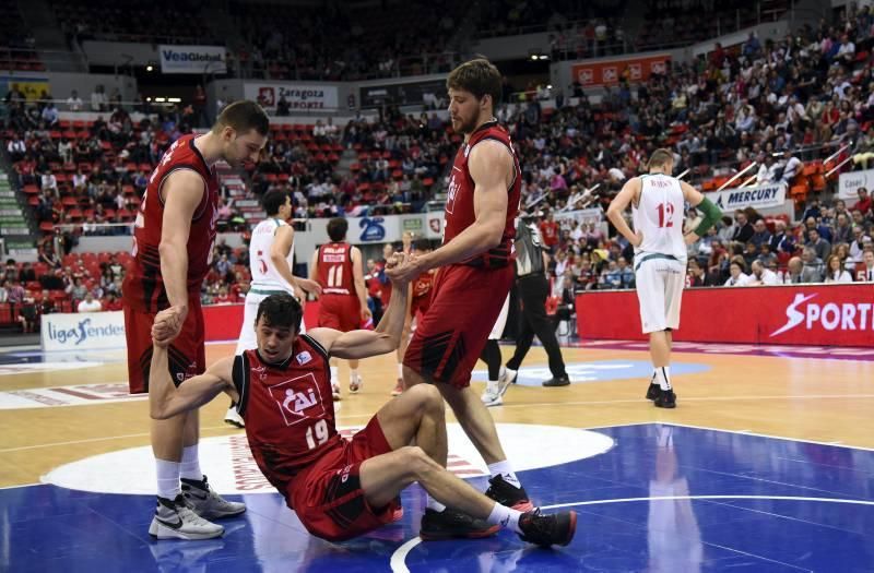 Las mejores imágenes del triunfo del CAI Zaragoza sobre el Sevilla (91-87)