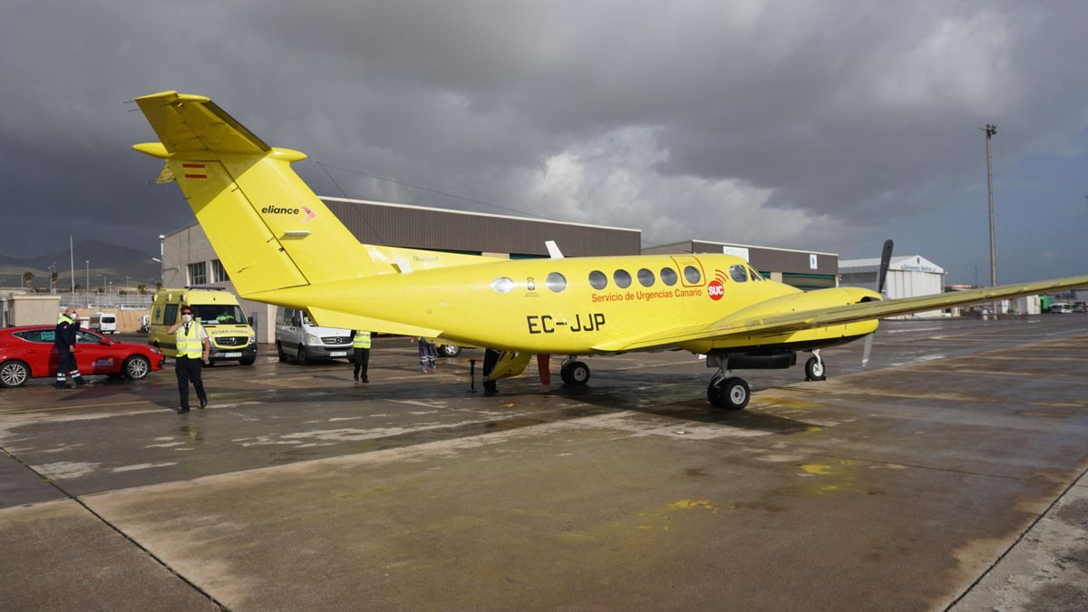 Avión medicalizado.