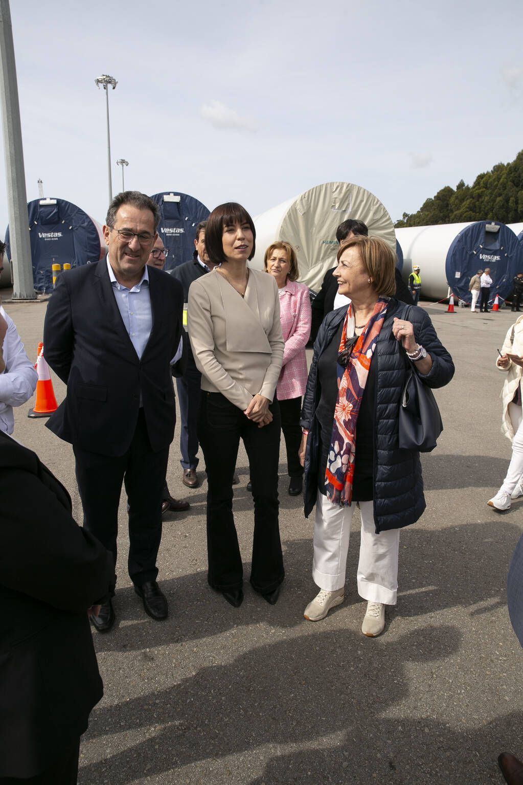 EN IMÁGENES: La visita de la ministra de Ciencia a Avilés