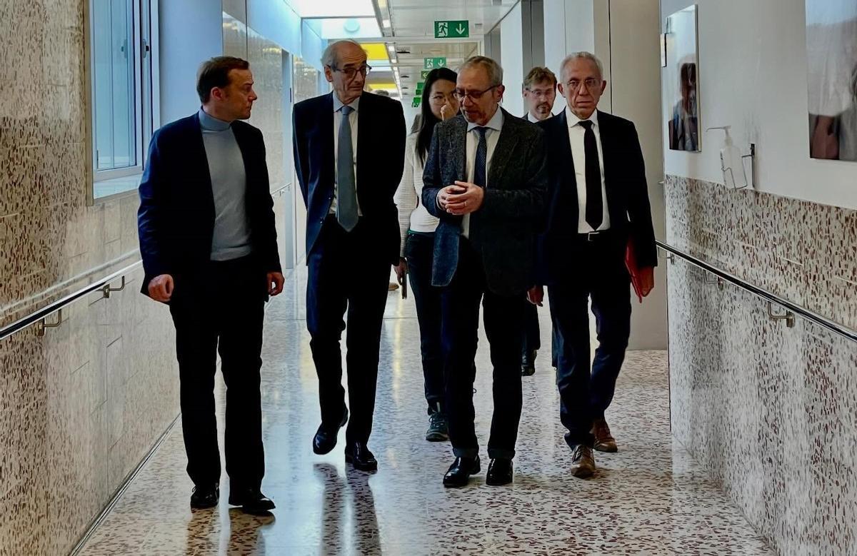 La visita a l'Hospital