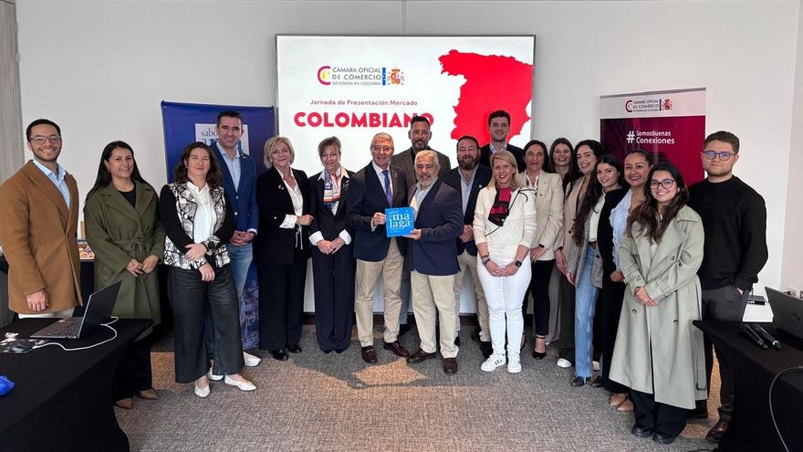 Ocho empresas presentan su gastronomía en Colombia con Sabor a Málaga y la Cámara de Comercio
