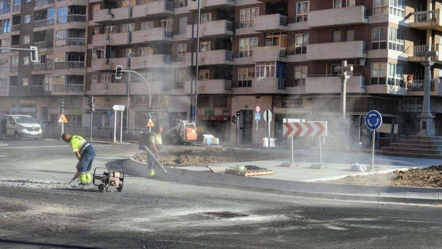 Nuevos desvíos por las obras de humanización de Zamora, esta vez en San Lázaro