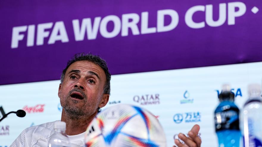 Luis Enrique, sorprendido ante Marruecos: &quot;Me ha sorprendido el 8, de dónde sale ese muchacho&quot;