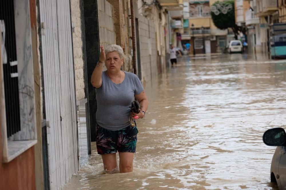 Las imágenes de las inundaciones en Almoradí y Dolores