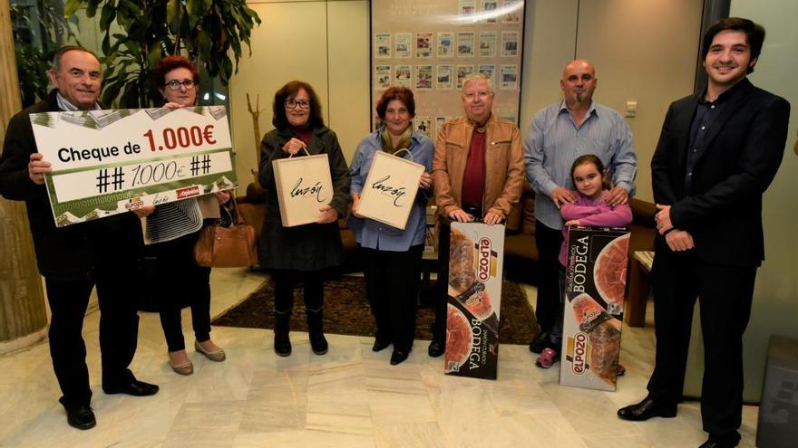 Pedro Sáez, Mª del Carmen Zamora, Manuel Vilches, Fernando López, Aurelia Lasheras y Purificación Urbán.