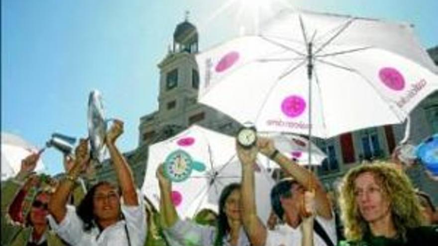 Concentracion contra el cambio climatico