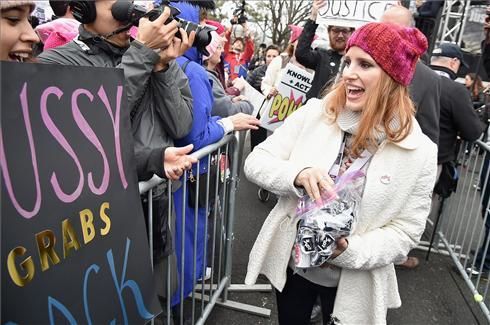 Marcha feminista contra Trump