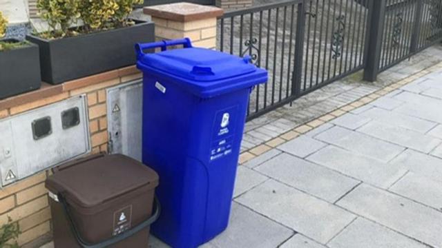 Recollida porta a porta a Campllong. | CONSELL COMARCAL GIRONÈS