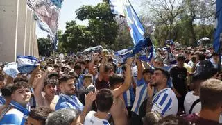 Las peñas del Málaga CF convocan una protesta antes del partido del sábado