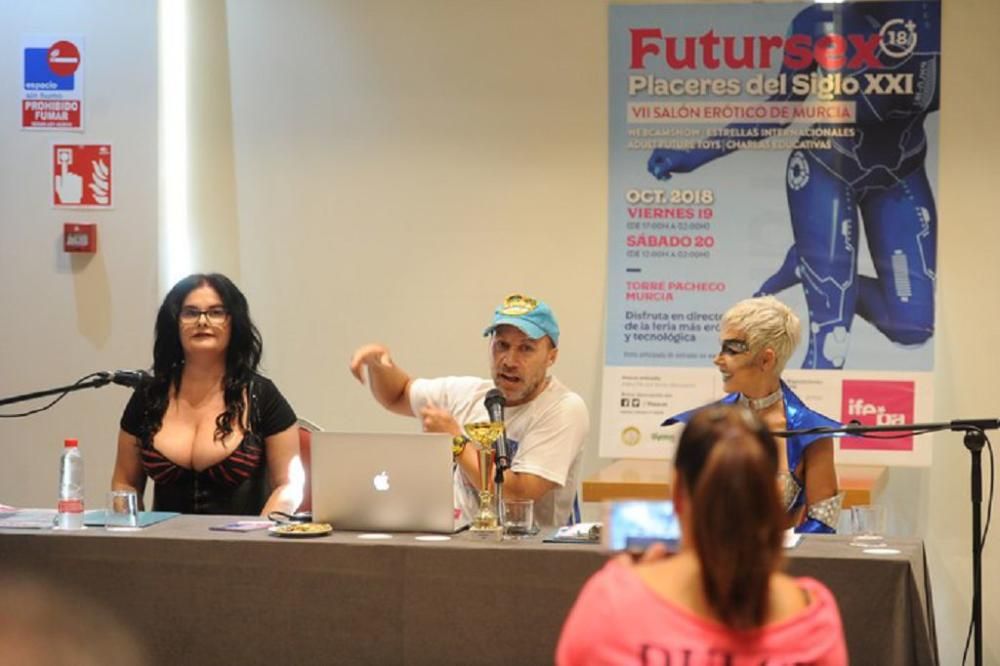 Presentación del Salón Erótico de Murcia - Futursex