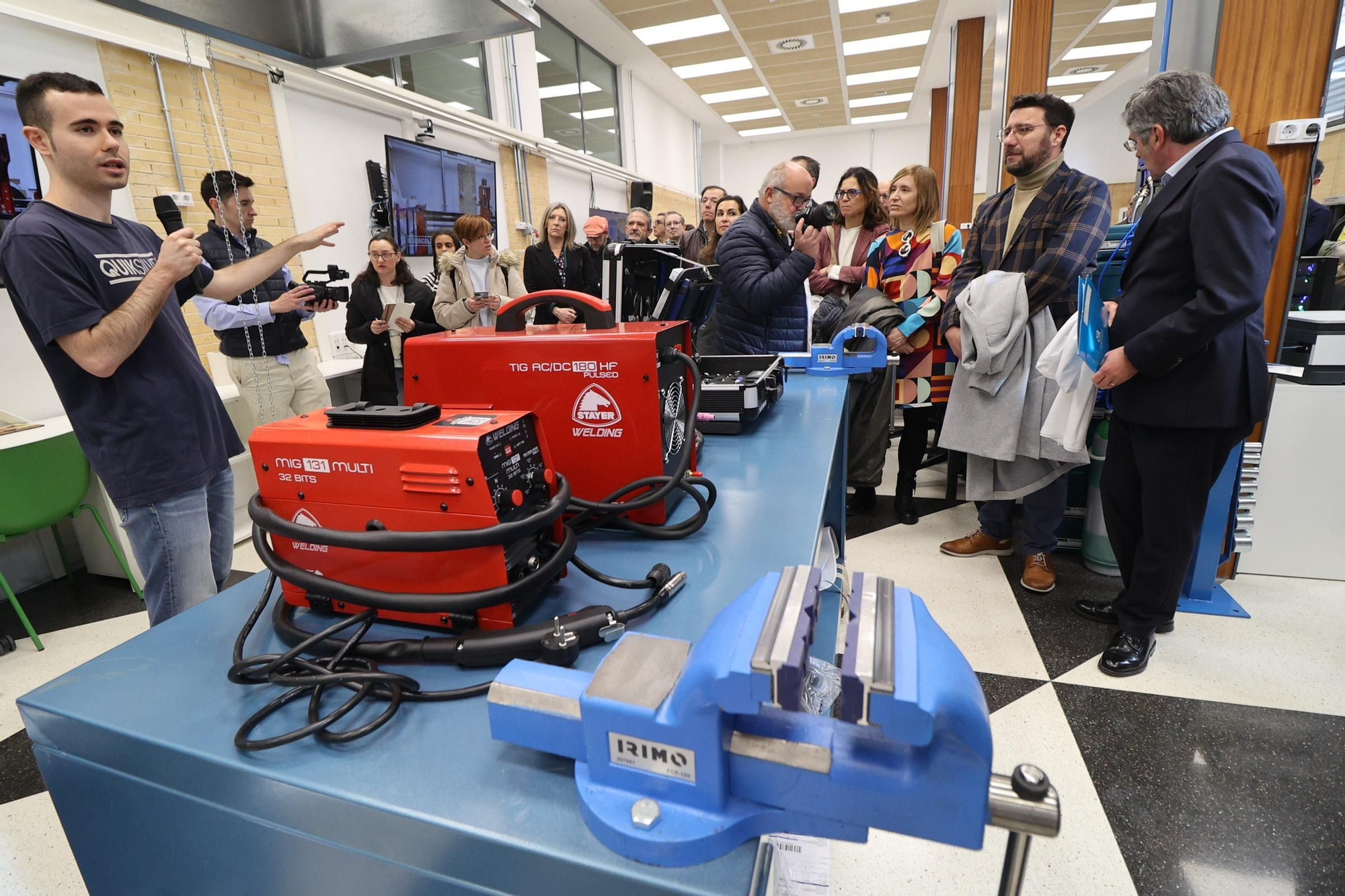 Inauguración del Laboratorio Digital en la UPV de Alcoy