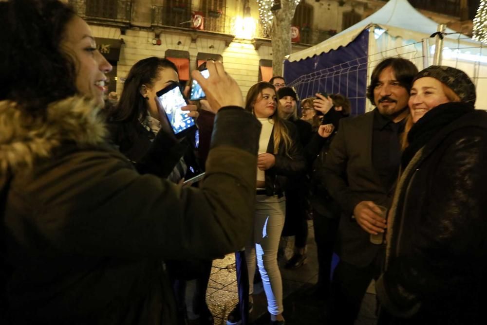 Palma feiert Sant Sebastià trotz Regen, Wind und Kälte