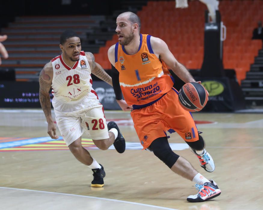 Las imágenes del Valencia Basket - Armani Milano