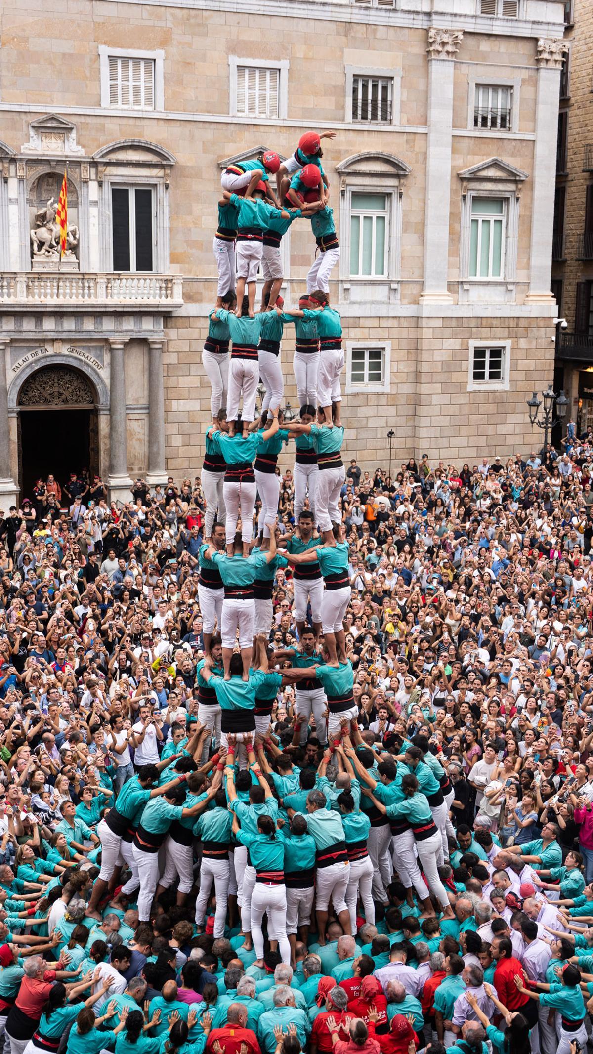 Diada històrica castellera Mercè 2025