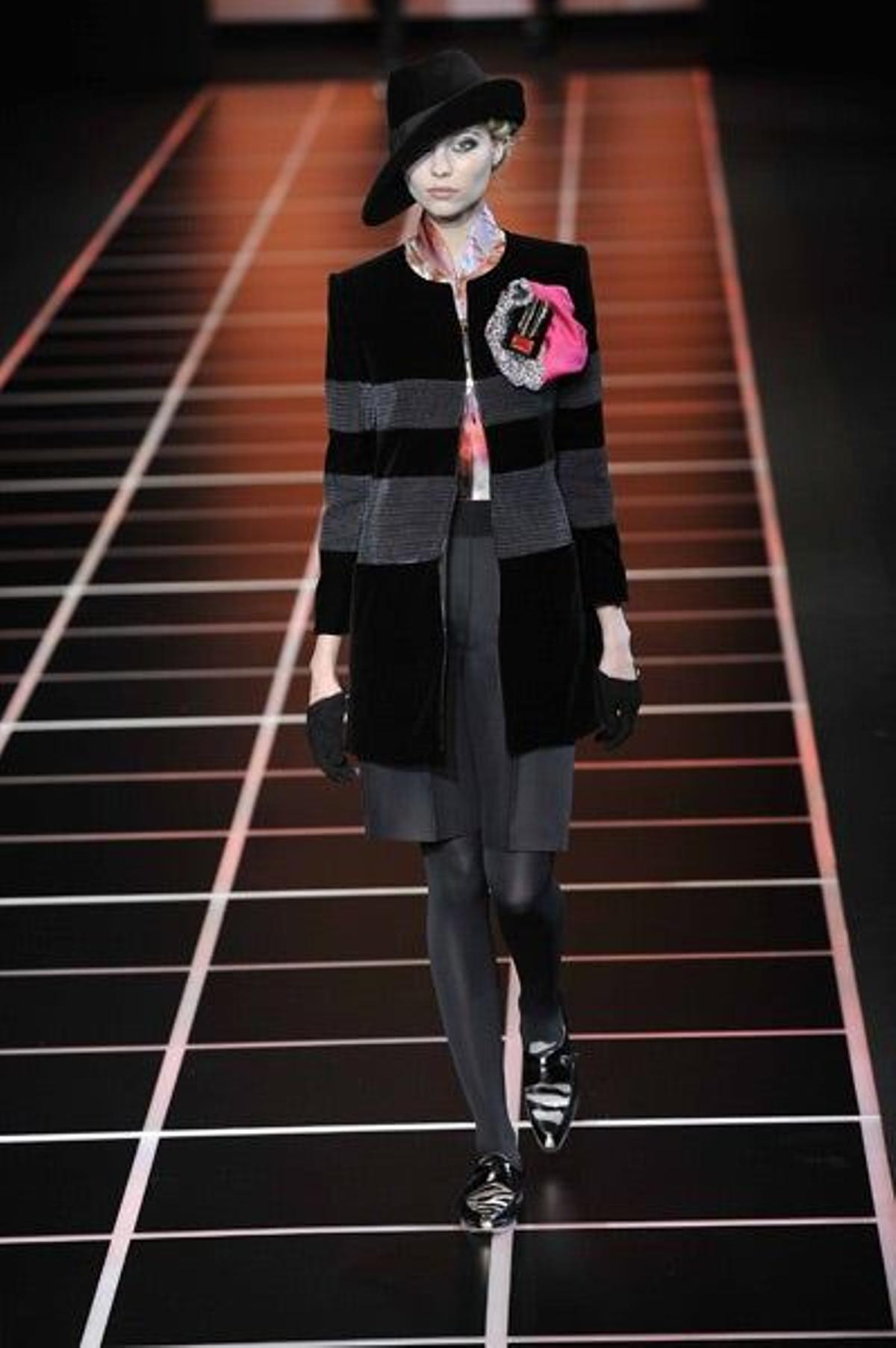 Desfile de Giorgio Armani en la Semana de la Moda de Milán