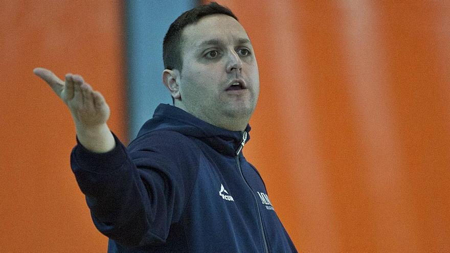 Ricardo Margareto, entrenador del Balonmano Zamora. | J. F.