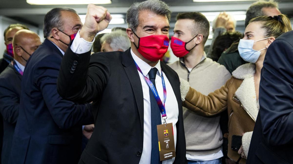 Joan Laporta torna a ser el president del Barça.