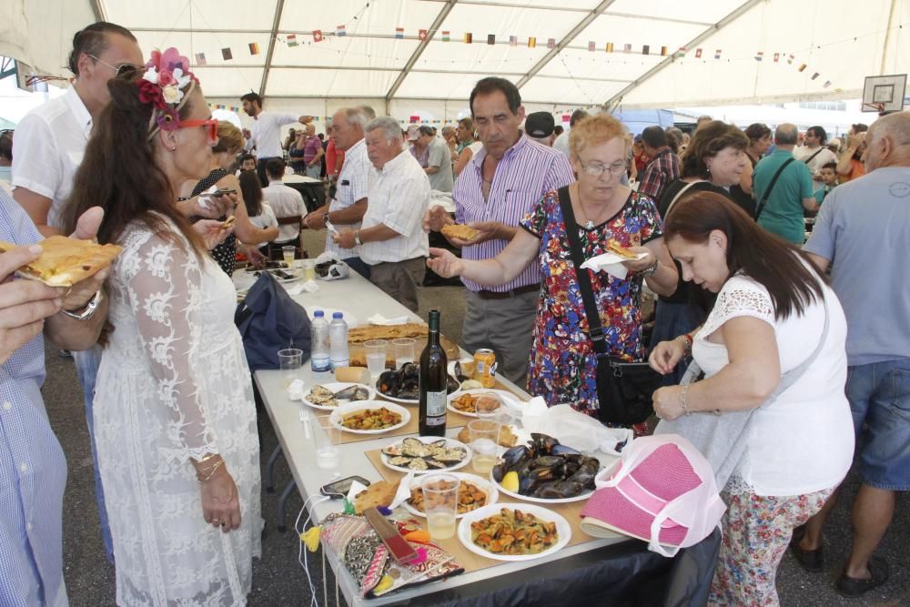 La fiesta gastronómica en honor al producto estrella de Moaña también quiso ser un homenaje a la figura de la mujer