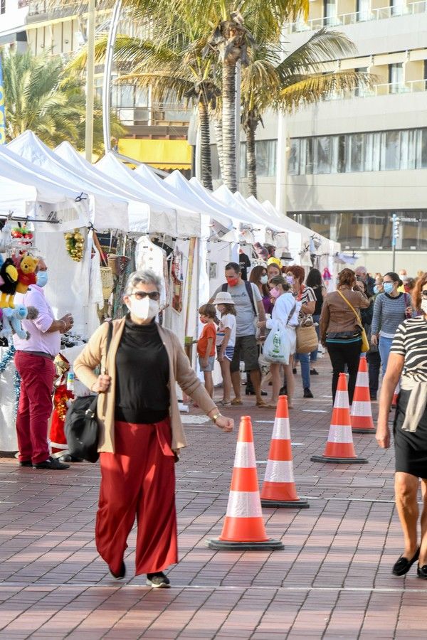 Feria comercial 'Un invierno al Solajero' en la Plaza Saulo Torón