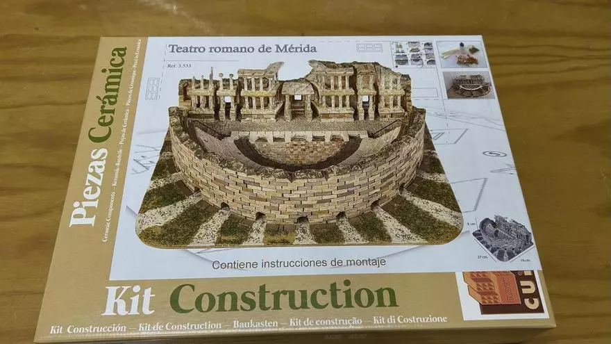 Vídeo | El Teatro Romano de Mérida llega a Cáceres en miniatura