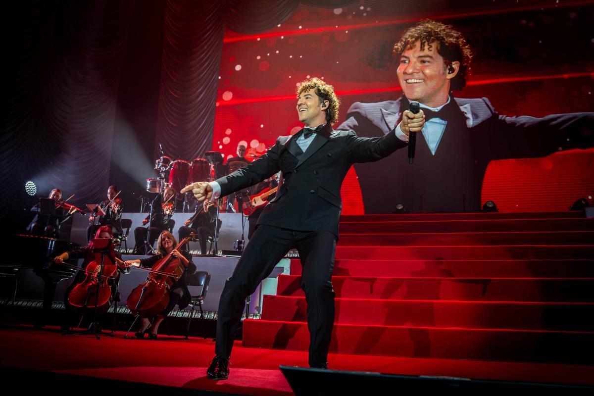 Concierto de Navidad de David Bisbal en el Palau Sant Jordi