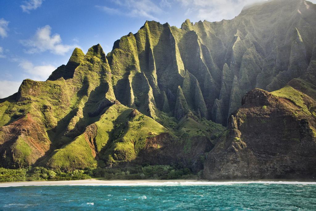 El cañón de Waimea se encuentra en la isla más antigua de todas las que forman el estado de Hawái.
