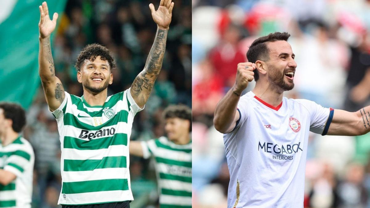 Luis Suárez y Juan Muñoz, los ex del Real Zaragoza que brillan en Portugal