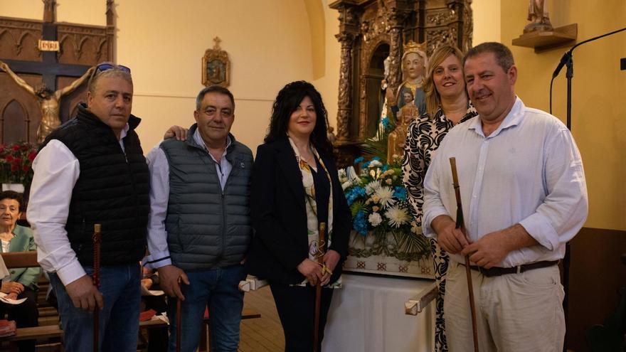 La Virgen del Templo retorna a su &quot;casa&quot; en Pajares de la Lampreana