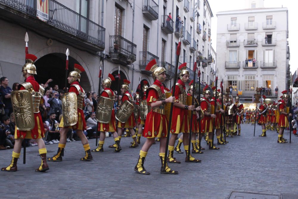 Entrega del pendó dels Manaies de Girona