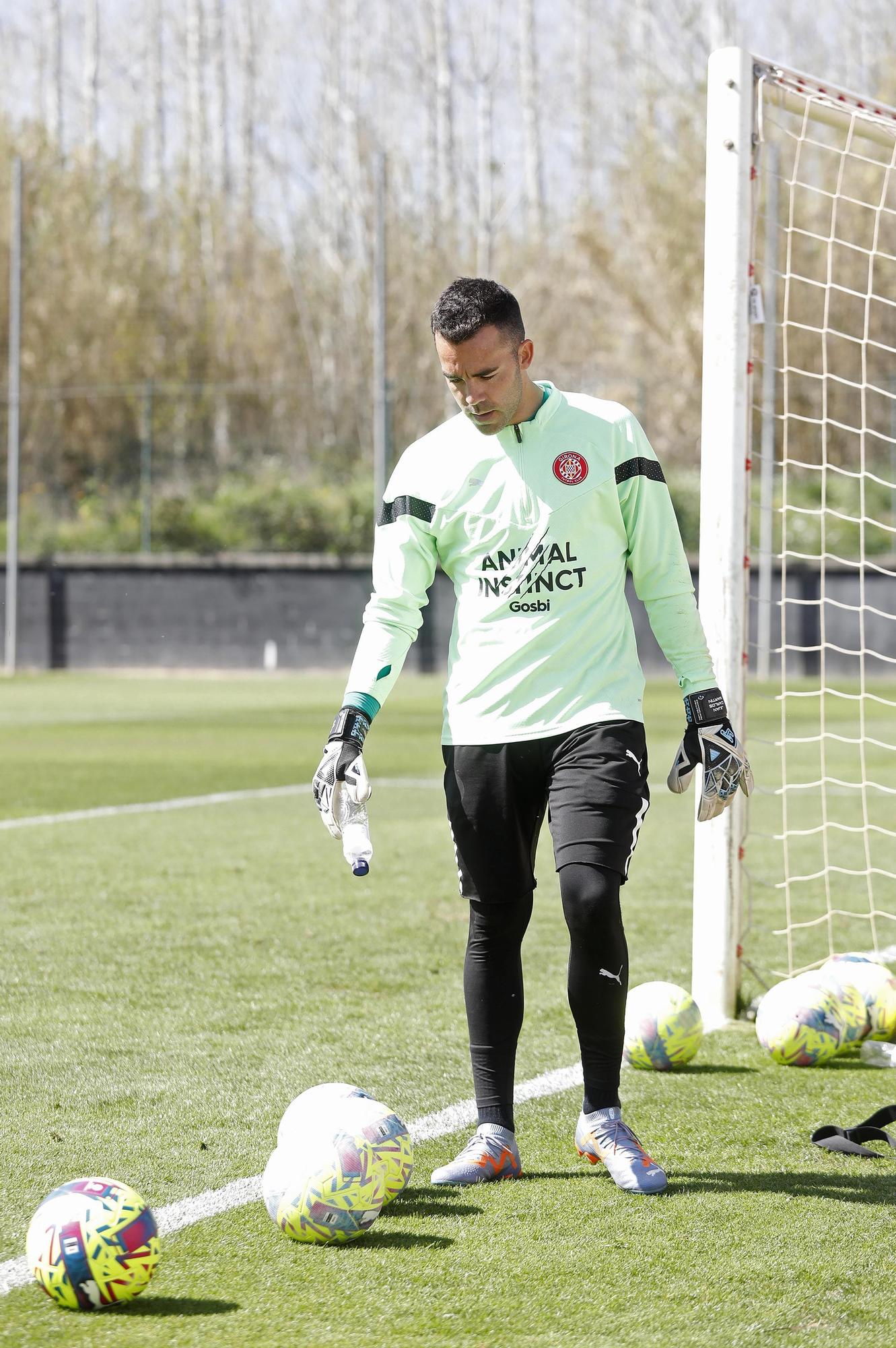 Entrenament de portes obertes del Girona FC