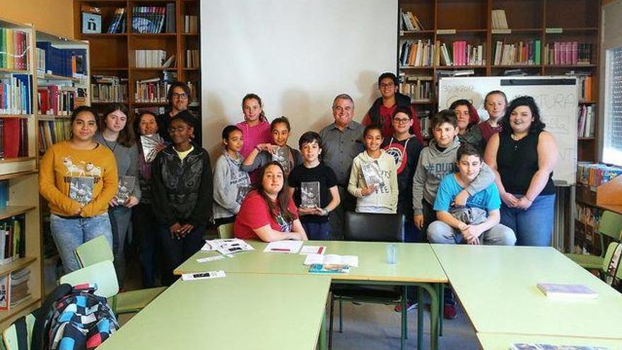 Alumnes del Club de Lectura d&#039;El Pedró