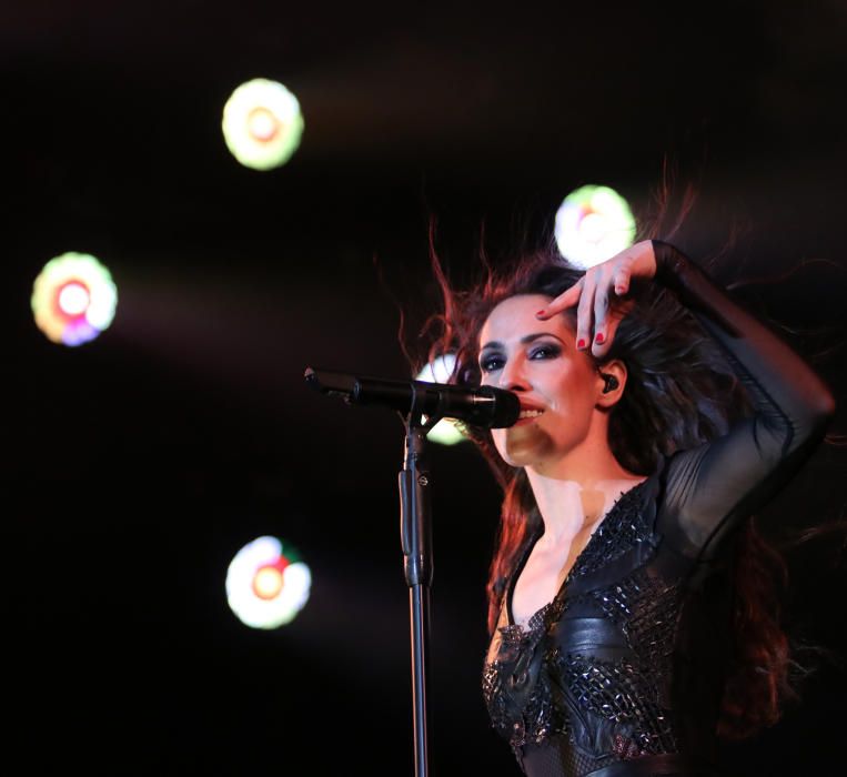 Malú inicia su gira Oxígeno en Málaga