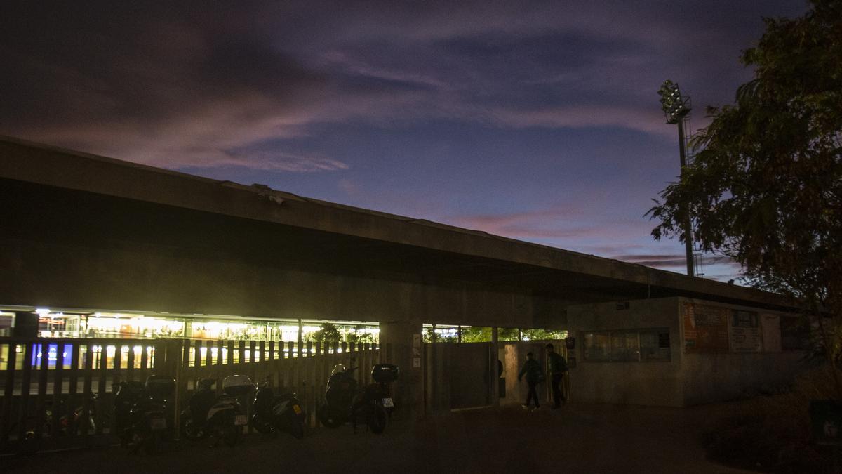 El velódromo de San Vicente del Raspeig, en una imagen desde el exterior