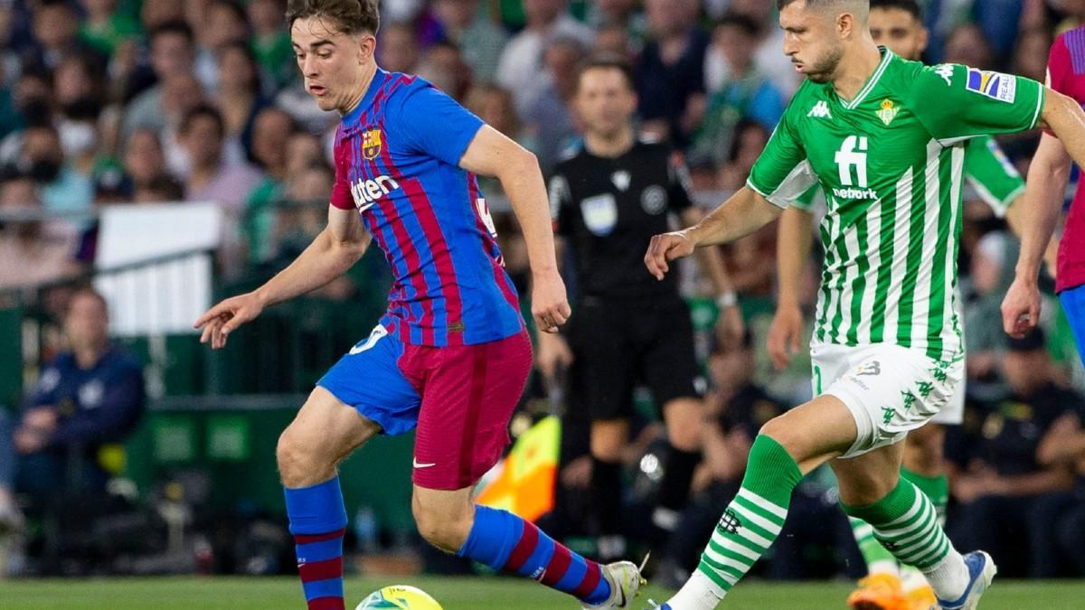 El 1x1 del Barça, al descanso ante el Betis