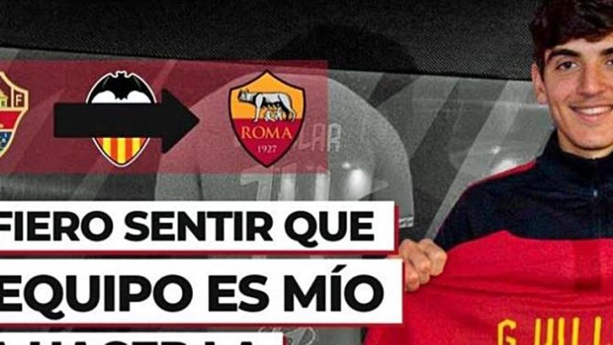 Gonzalo Villar revela por qué eligió la Roma y no el Valencia