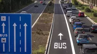 La DGT dice que el carril Bus Vao ha fomentado el transporte público en Mallorca