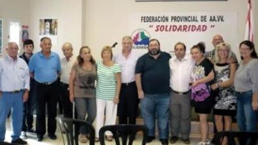 Miembros de la directiva de Solidaridad.