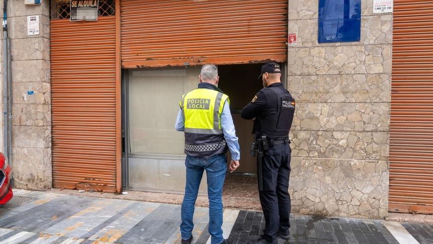 Imagen del registro del local situado en el casco histórico de Cartagena