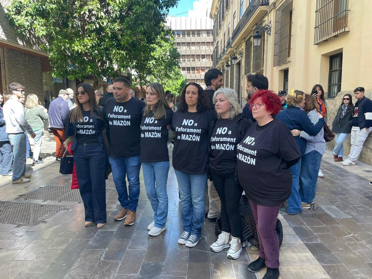 Representantes de los principales colectivos de víctimas.