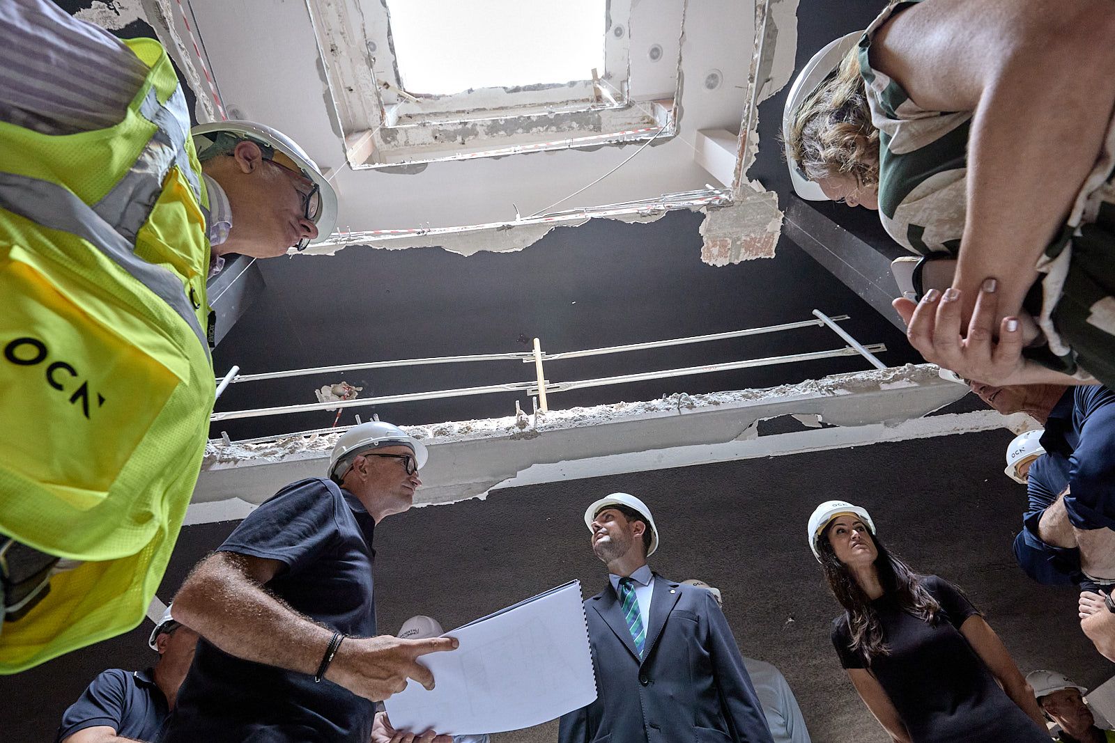 Primera visita a las obras este viernes.