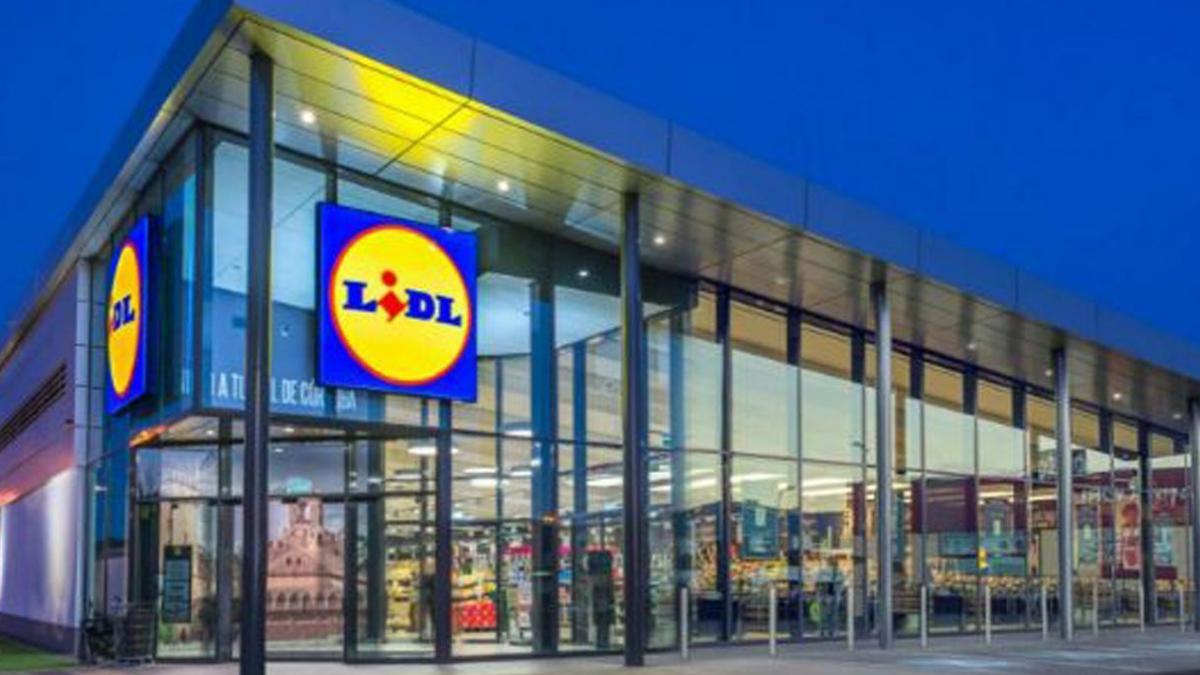 Un supermercado Lidl SD