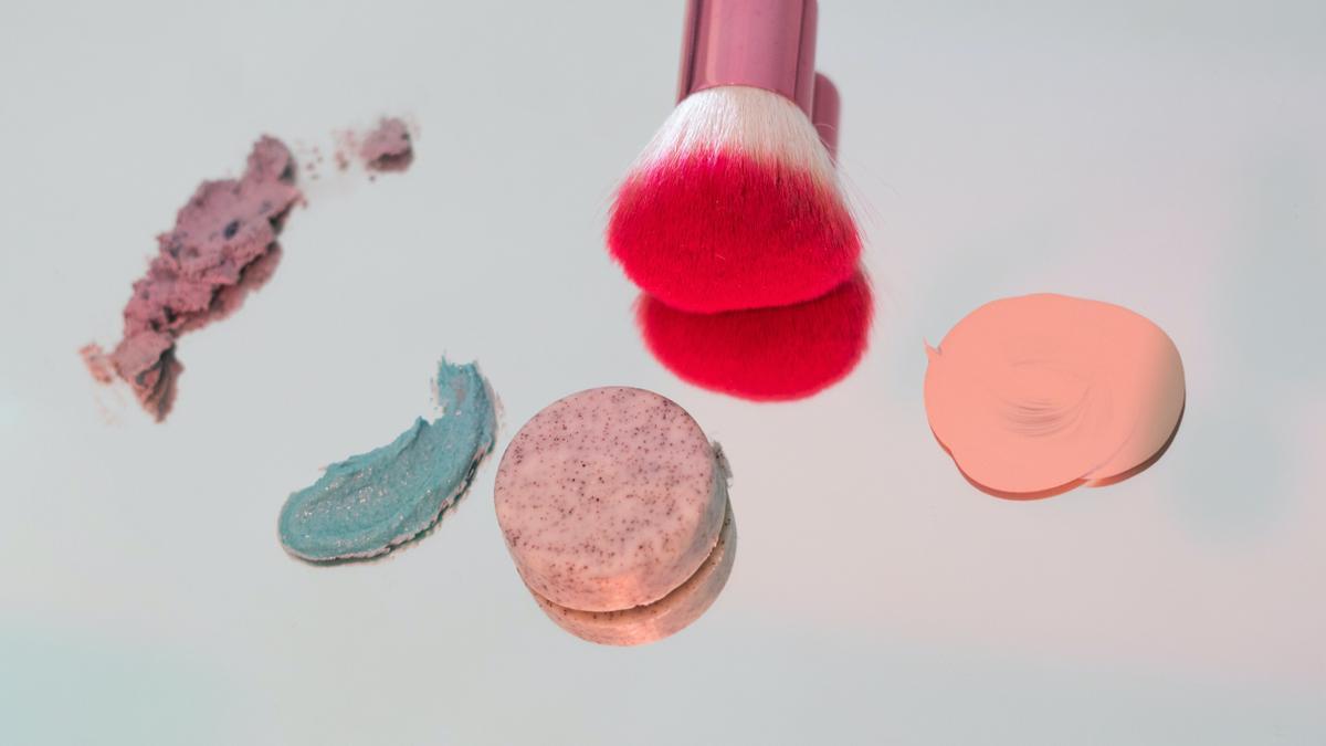 Limpiador de brochas de maquillaje casero