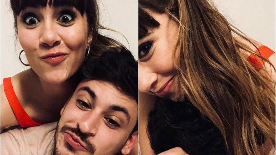 Aitana y Cepeda.