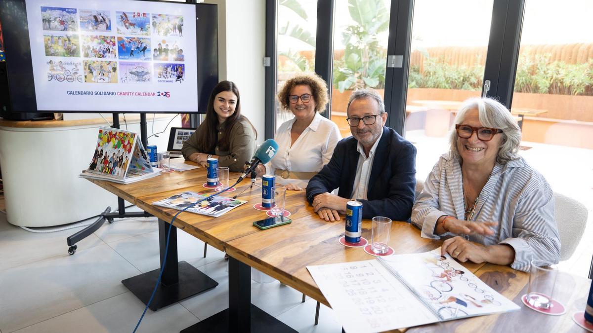 Impulsores y patrocinadores durante la presentación de la iniciativa.