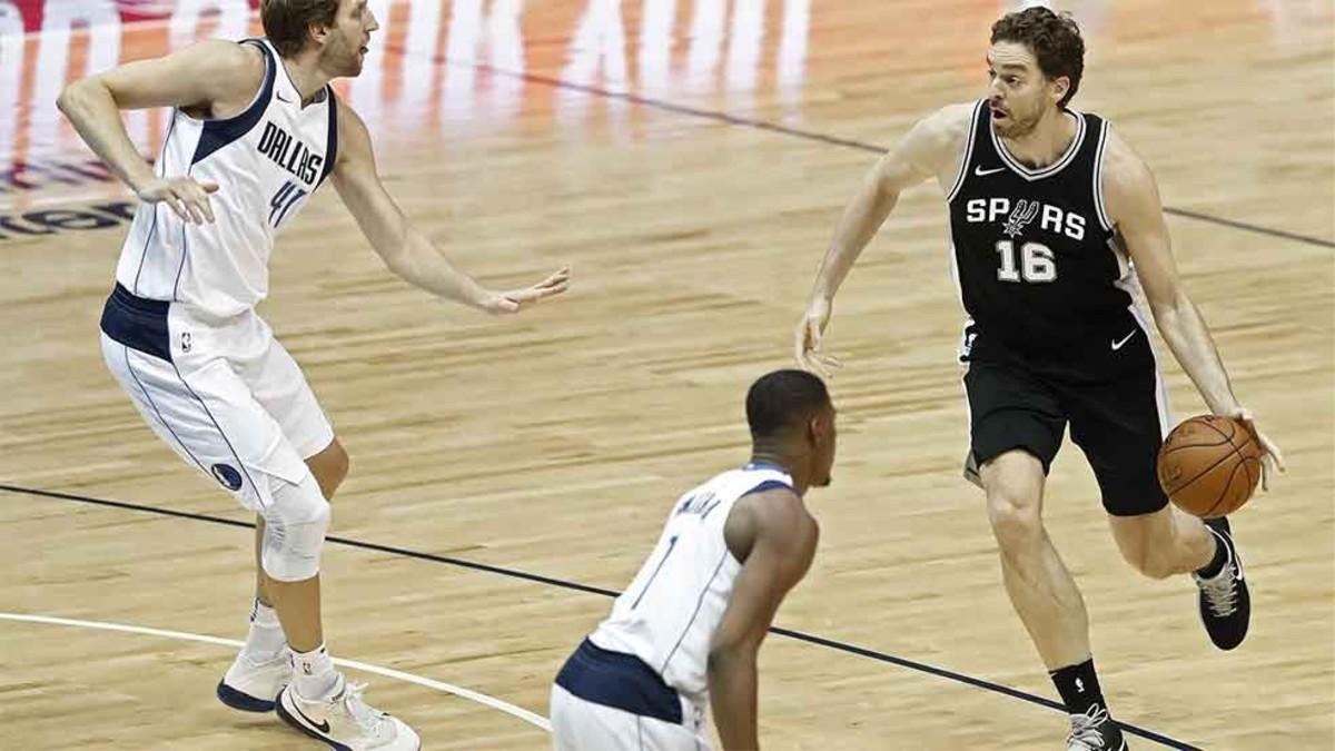 Pau Gasol, en acción